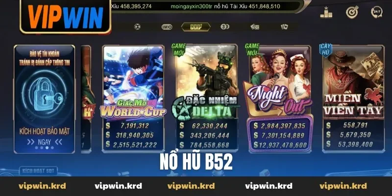 nổ hũ B52